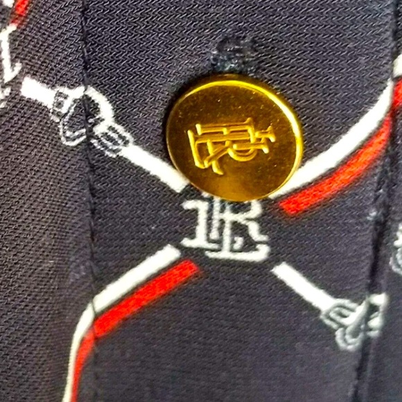 RALPH LAUREN Logo Equestrian Horse Bit Jersey Comfort Stretch Dress Plus Sz 1X - Picture 10 of 10